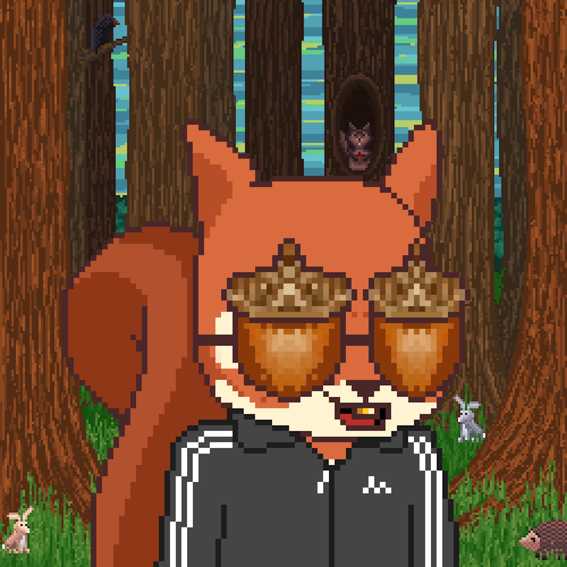 Pixel Squirrels #3871